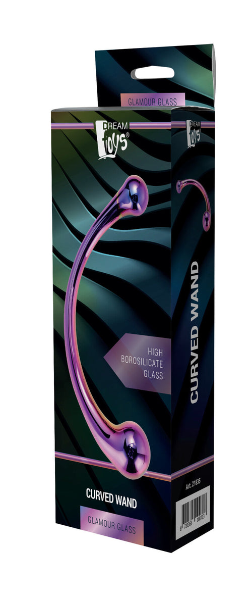 BACCHETTA CURVA IN VETRO GLAMOUR