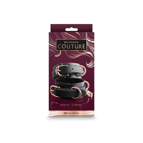 Bondage Couture - Manette da polso - Nere